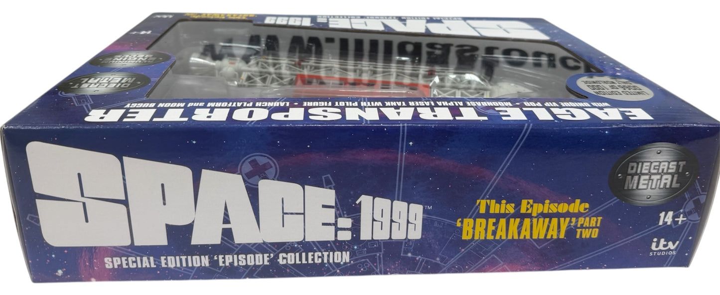 2019 Sixteen 12 Gerry Andersons Space 1999 - This Episode Breakaway Part Two - VIP Eagle Transporter Set Limited Edition Highly Detailed Episode Collection Collectors Model - Brand New Factory Sealed