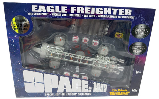 2019 Sixteen 12 Gerry Andersons Space 1999 - This Episode Breakaway Eagle Freighter Set Limited Edition Highly Detailed Episode Collection Collectors Model - Brand New Factory Sealed
