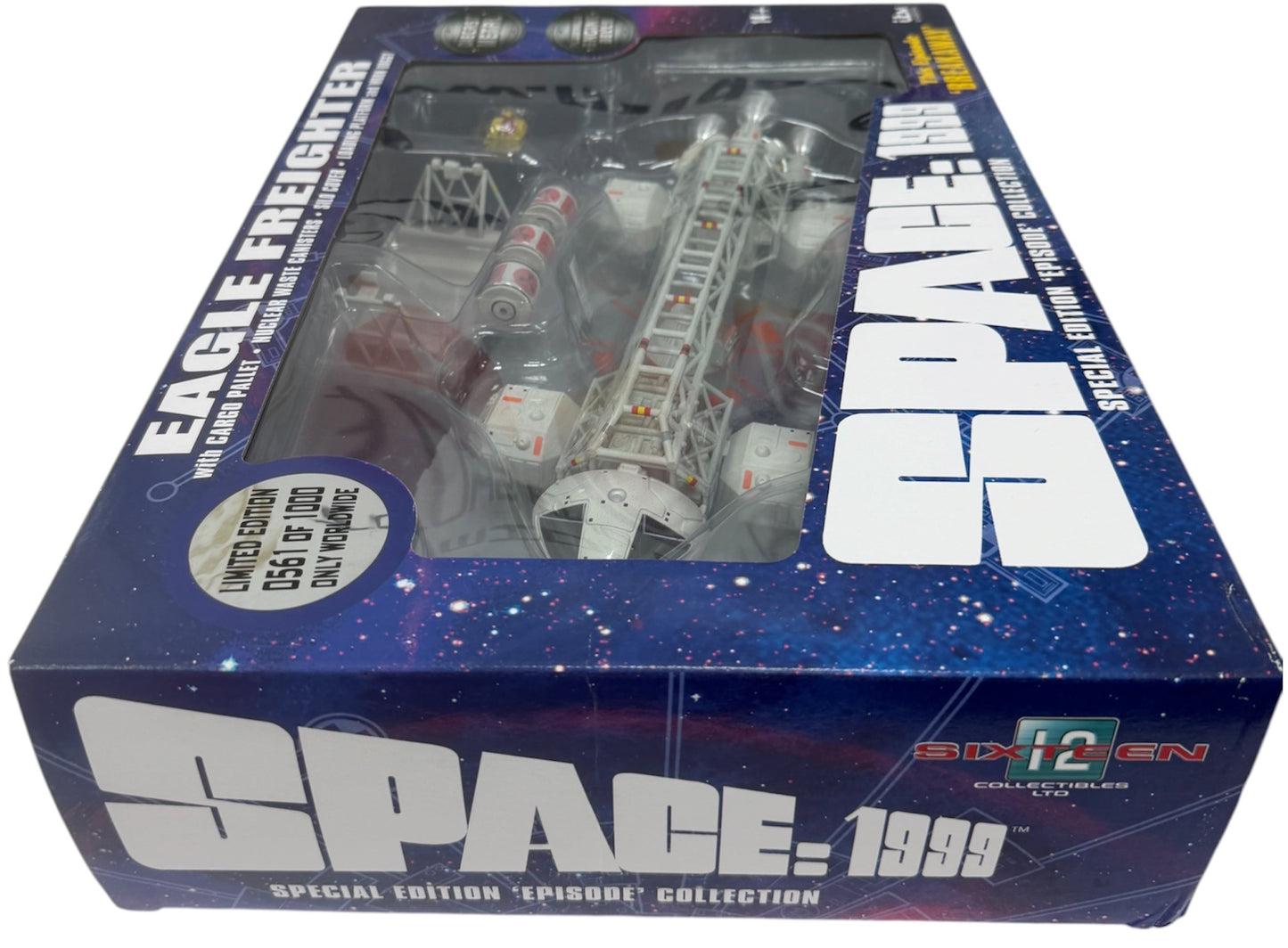 2019 Sixteen 12 Gerry Andersons Space 1999 - This Episode Breakaway Eagle Freighter Set Limited Edition Highly Detailed Episode Collection Collectors Model - Brand New Factory Sealed