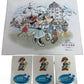 2022 Disney Cruise Line - Riviera Resort - Disney Vacation Club Lithograph Print + 3 x Vacation Club Pirate Stickers