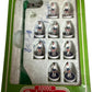Vintage 1985 Subbuteo Table Soccer Football Game 447 Light Weights Tottenham Hotspur / Bolton Wanderers, Preston North End or Derby County Team Table Soccer .00 Scale Edition Fantastic Condition In The Original Box