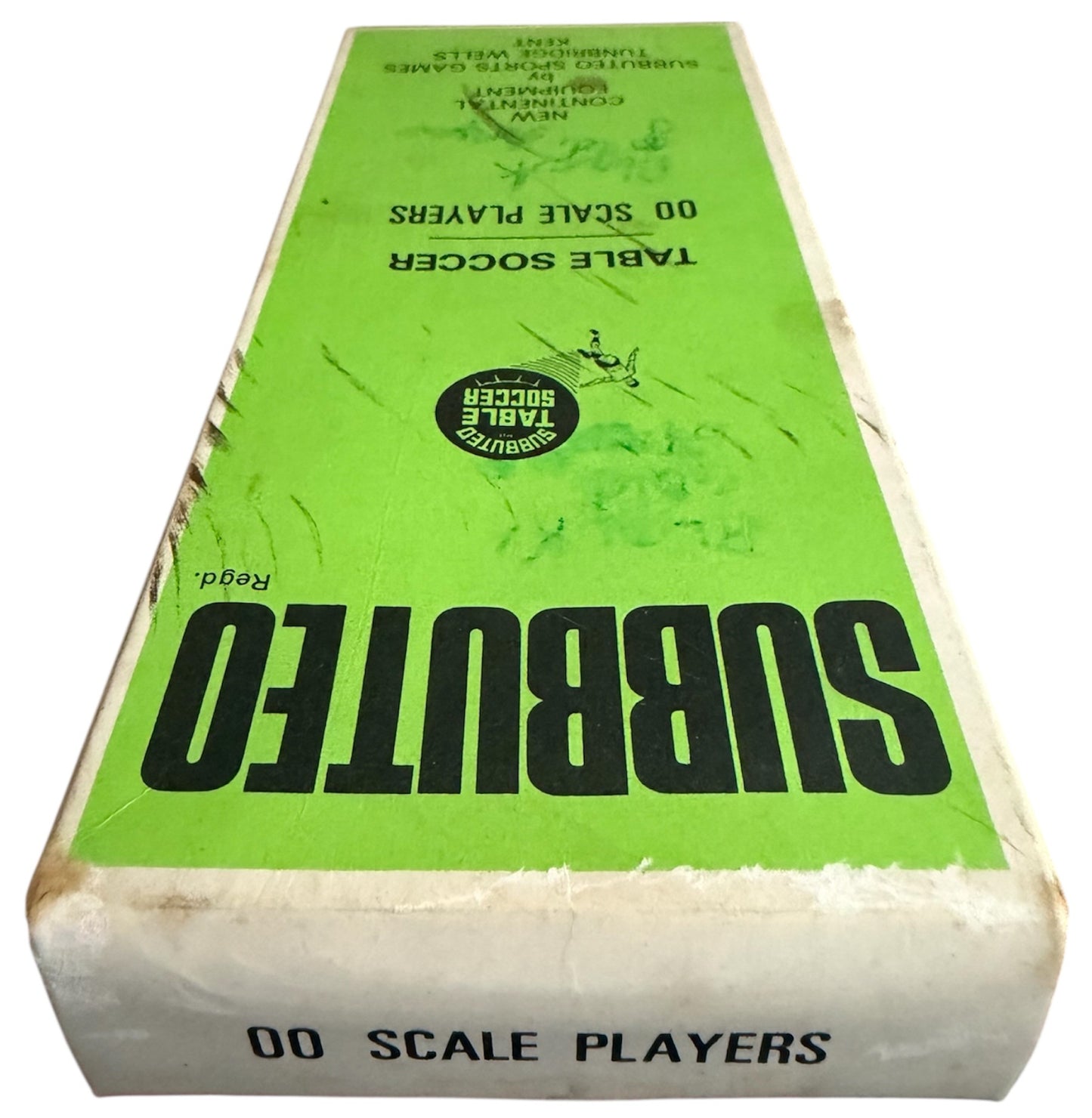 Vintage 1970's Subbuteo Table Soccer Football Game Heavy Weights No. 30 .00 Scale Edition In The Original Box