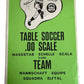 Vintage 1970's Subbuteo Table Soccer Football Game Heavy Weights No. 160 .00 Scale Edition In The Original Box