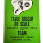Vintage Rare 1976 Subbuteo Table Soccer Football Game C.100 Heavy Weights Brazil Ref No. 50 Table Soccer .00 Scale Edition Fantastic Condition In The Original Box