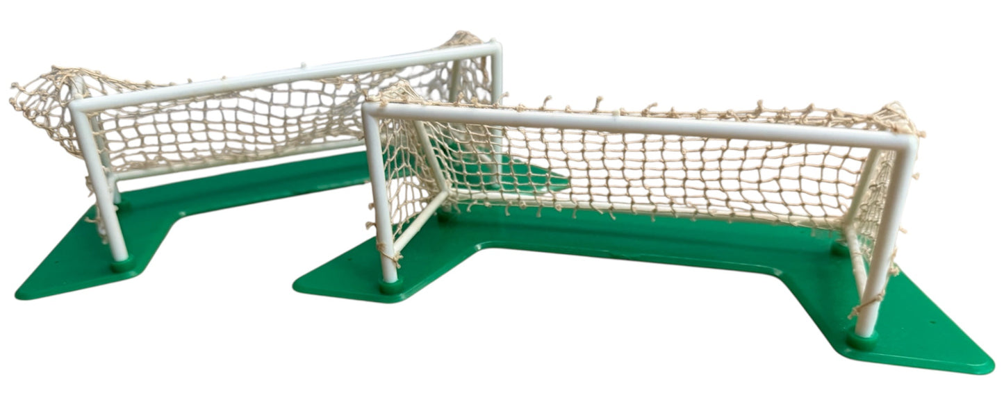Vintage 1970 Subbuteo Table Soccer - New Continental Type Equipment - 2 New Type Goals - Fantastic Condition - In The Original Box