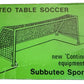 Vintage 1970 Subbuteo Table Soccer - New Continental Type Equipment - 2 New Type Goals - Fantastic Condition - In The Original Box