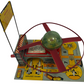 Vintage 1950's Louis Marx Toys - Space Satellite Launching Tin Litho Toy - In Working Condition