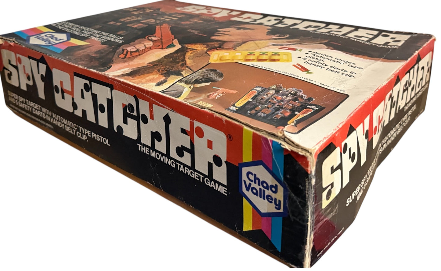 Vintage Chad Valley 1975 - Spy Catcher - The Moving Target Game - Fantastic Condition Complete In The Original Box (Copy)