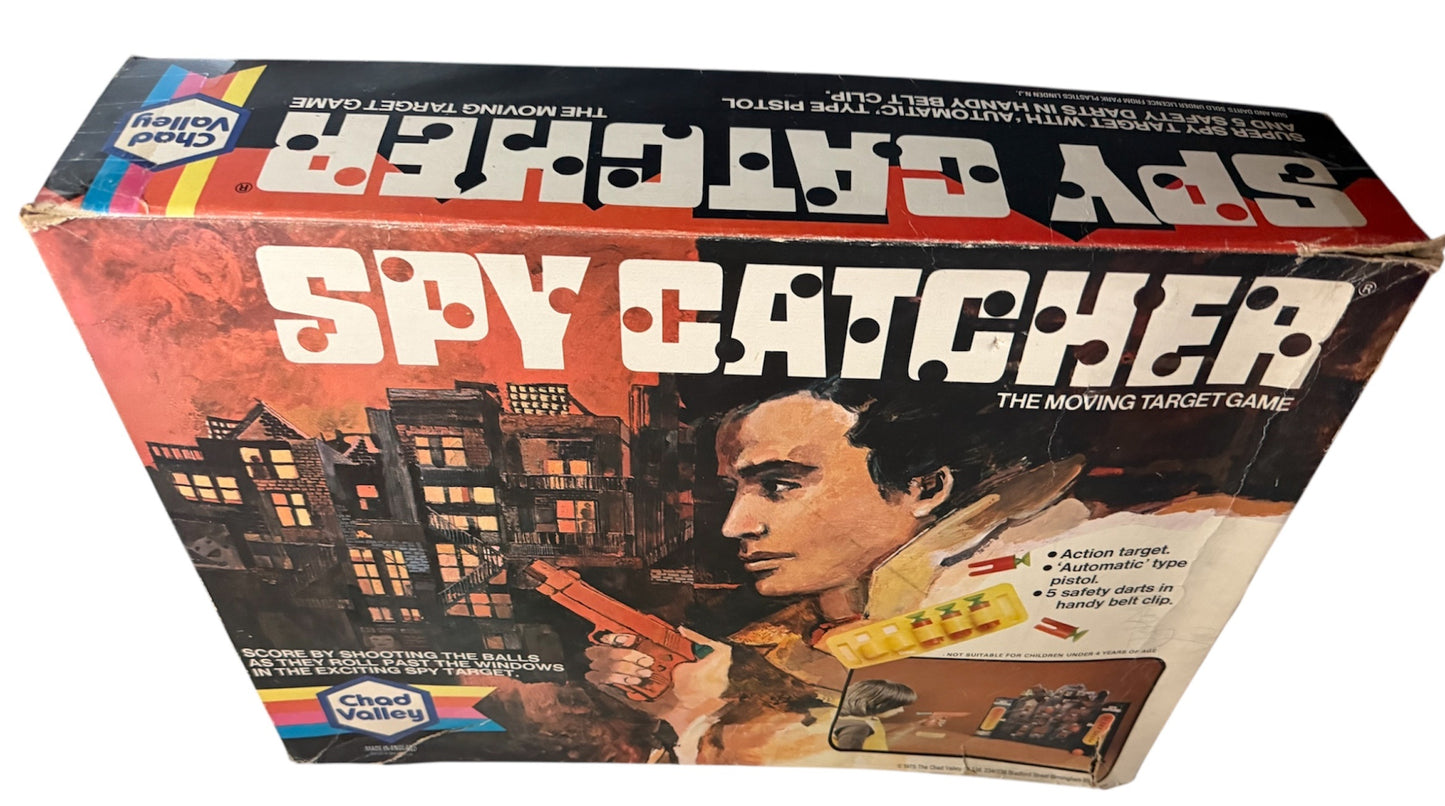 Vintage Chad Valley 1975 - Spy Catcher - The Moving Target Game - Fantastic Condition Complete In The Original Box (Copy)