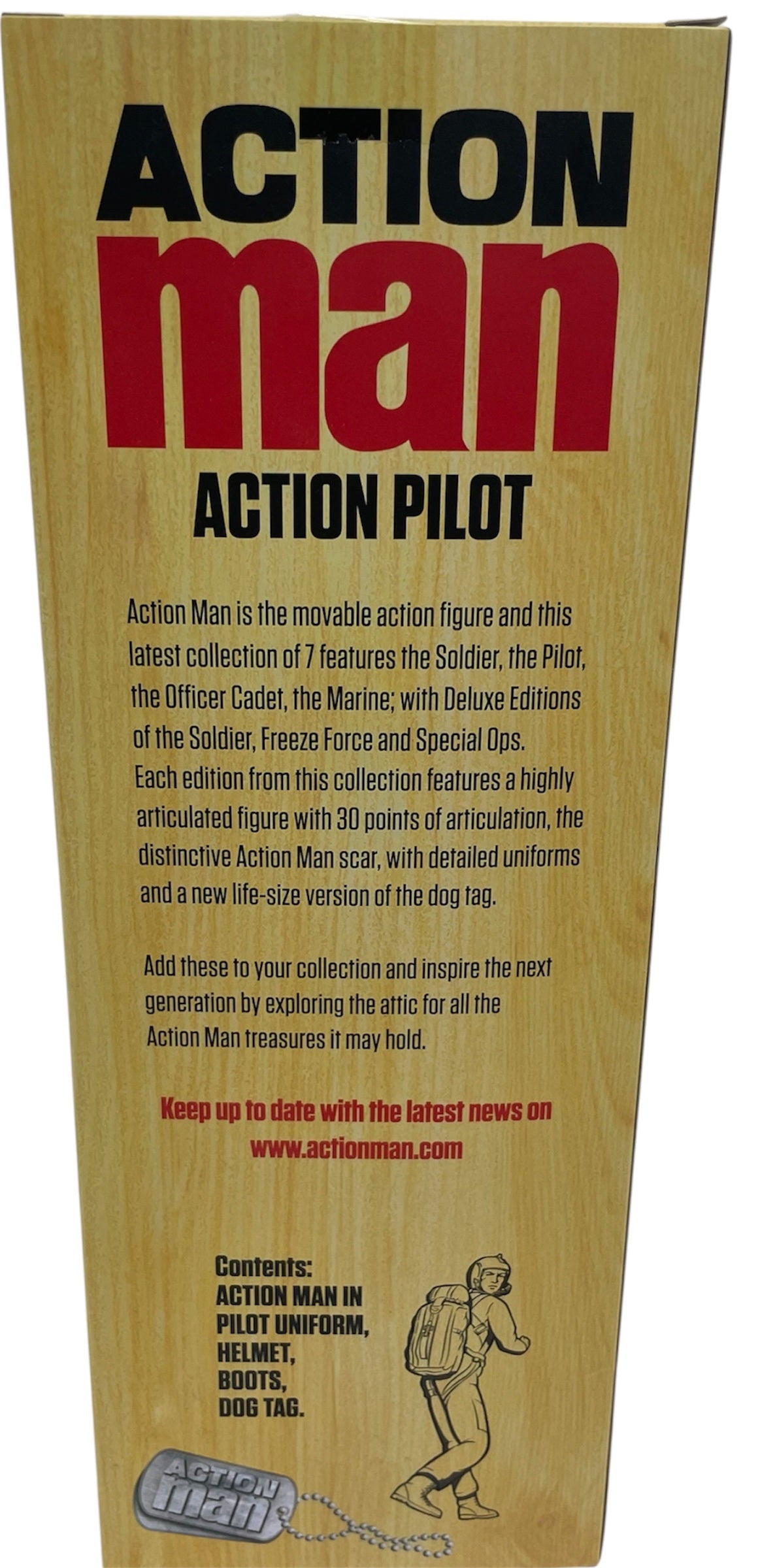 2018 Action Man 50th Anniversary Extended Range - Action Pilot 12 Inch Action Figure - Brand New Shop Stock Room Find