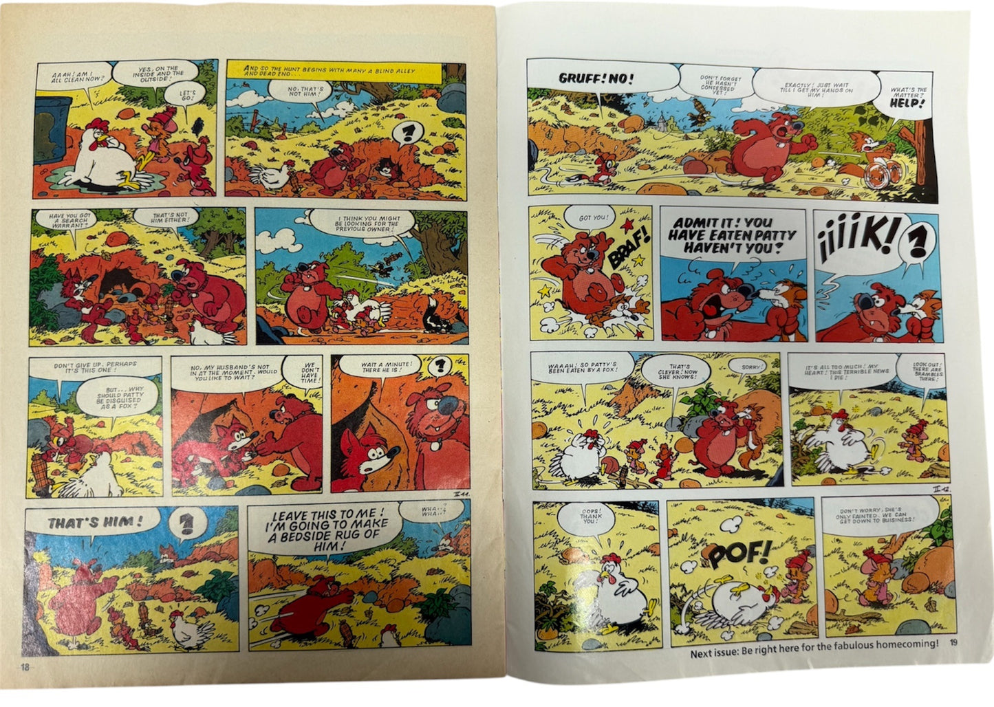 Vintage Marvel UK - May 4th 1991 - Care Bears Comic Issue No. 219 Featuring Share Bear Snake Charming - Ultra Rare Copy In Fantastic Condition (6.0 Grade)