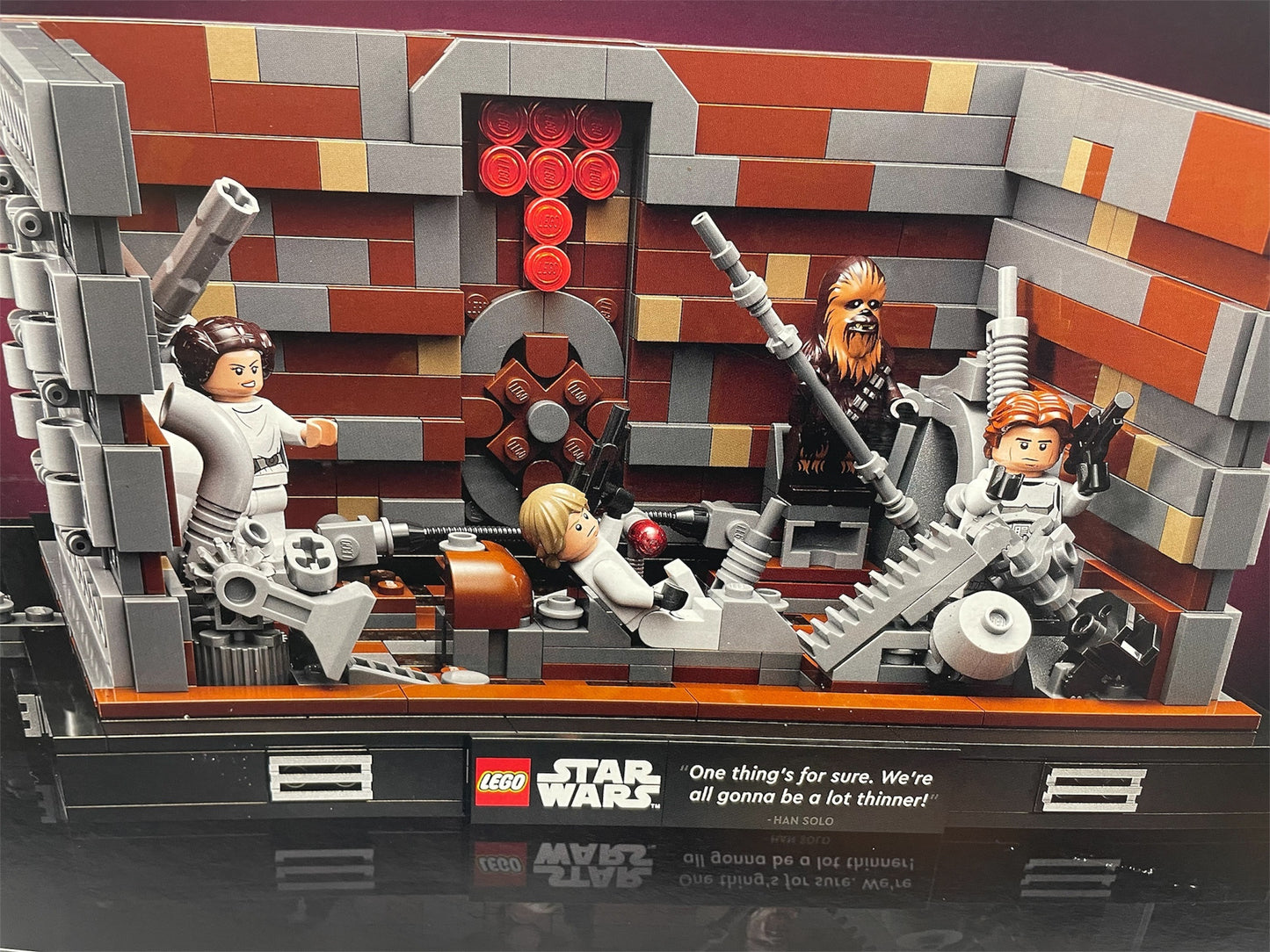 Disney / Lego 2022 Star Wars The Original Trilogy - Death Star Trash Compactor - Building Blocks Construction Set Number 75339 - Brand New Factory Sealed
