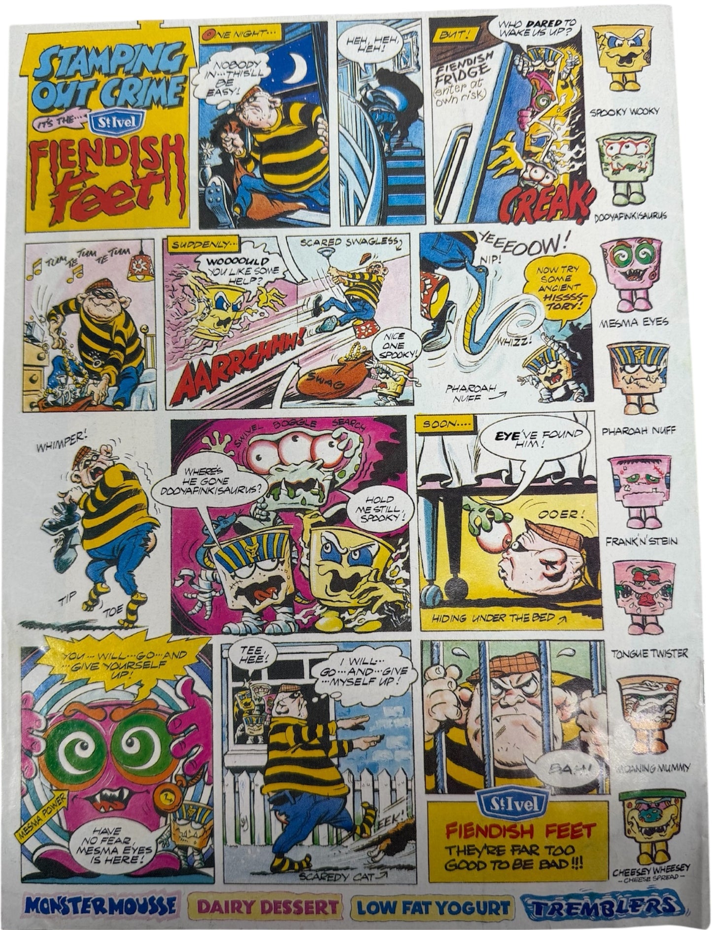 Vintage Marvel UK 1991 - Summer Special - Monster In My Pocket Comic - Ultra Rare Copy In Fantastic Condition (6.5 Grade)