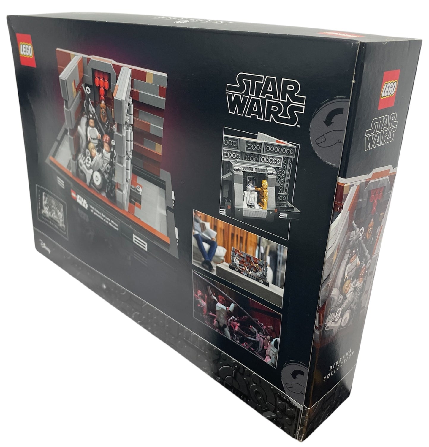 Disney / Lego 2022 Star Wars The Original Trilogy - Death Star Trash Compactor - Building Blocks Construction Set Number 75339 - Brand New Factory Sealed
