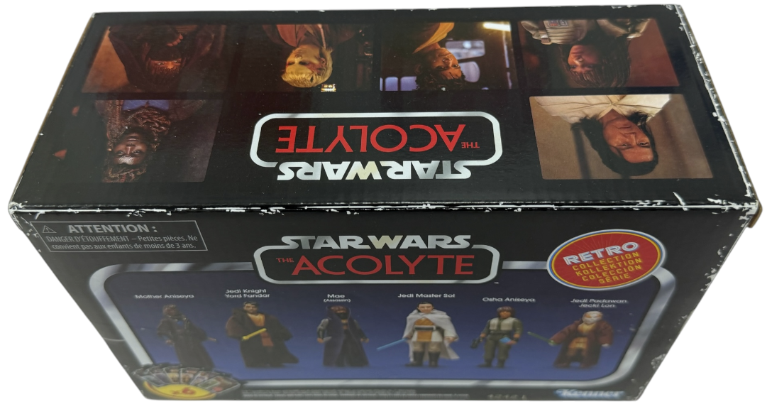 Kenner 2024 Star Wars Retro Collection - The Acolyte Action Figure Box Set Of All 6 Figures - Brand New Factory Sealed Ex Shop Stock.