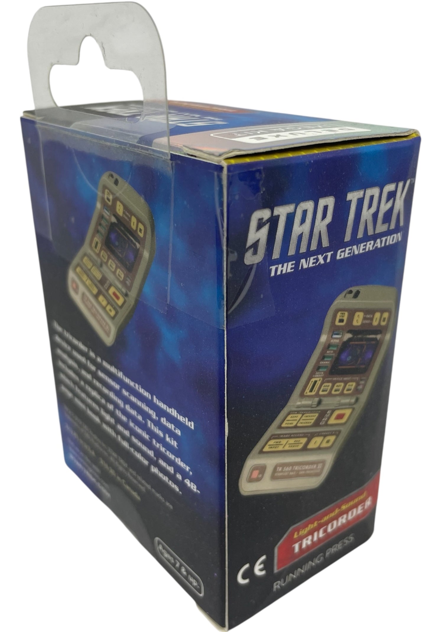 Star Trek 2018 Running Press The Next Generation Light And Sound Tricorder Deluxe Mega Mini Kit - Brand New Factory Sealed