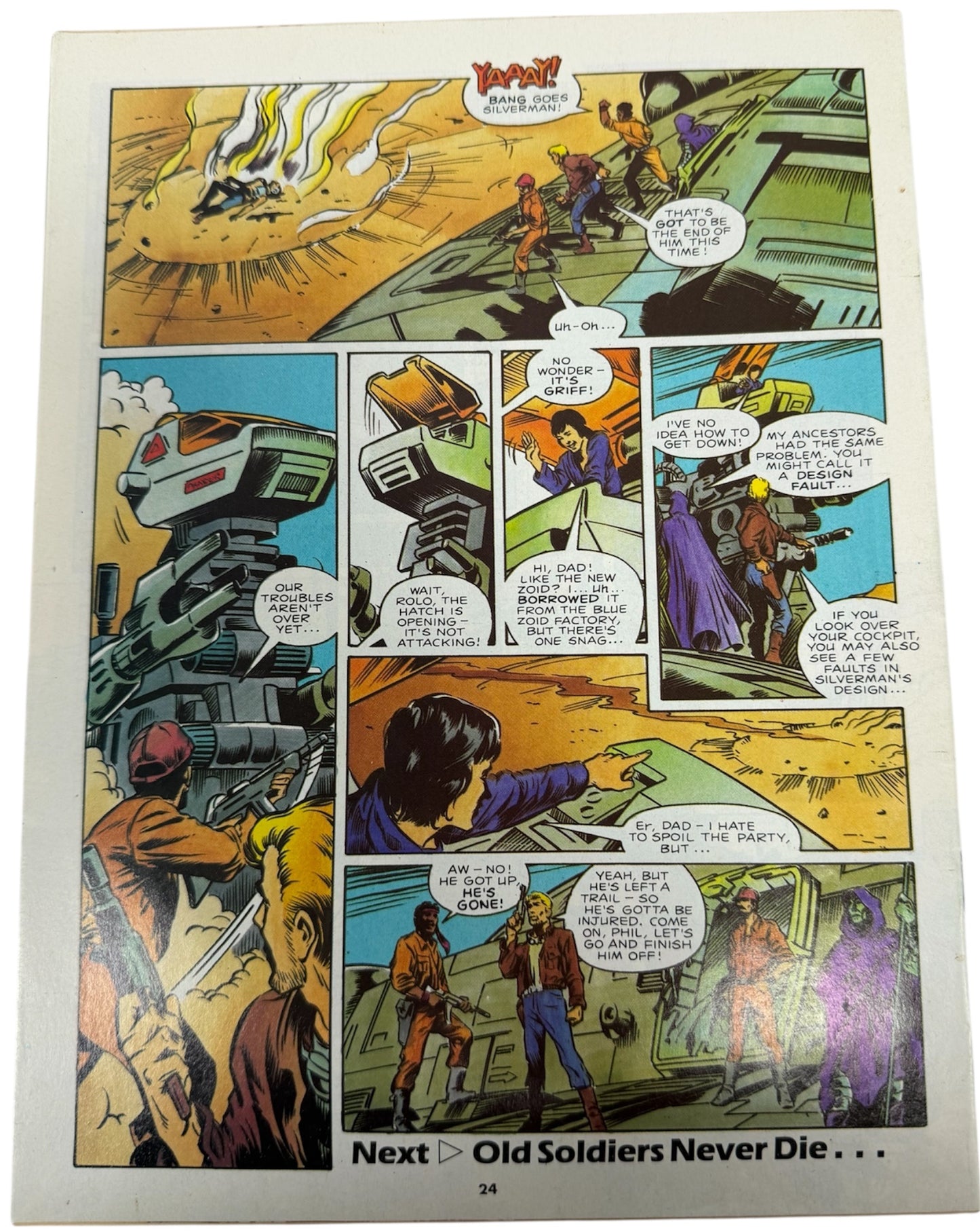 Vintage Marvel UK 1987 - Spring Special - Zoids Comic - Ultra Rare Copy In Fantastic Condition (8.0 Grade)