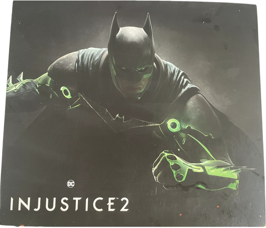 2017 Triforce DC Comics Injustice 2 The Versus Collection Batman Vs Brainiac Statue Set - Mint In Box - Former Shop Counter Display Set