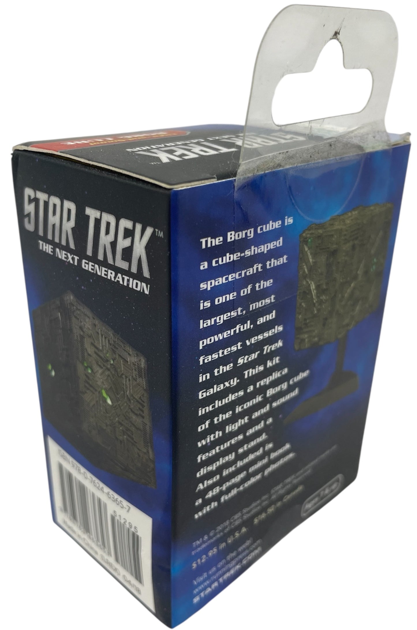Star Trek 2018 Running Press The Next Generation Light And Sound Borg Cube Deluxe Mega Mini Kit - Brand New Factory Sealed