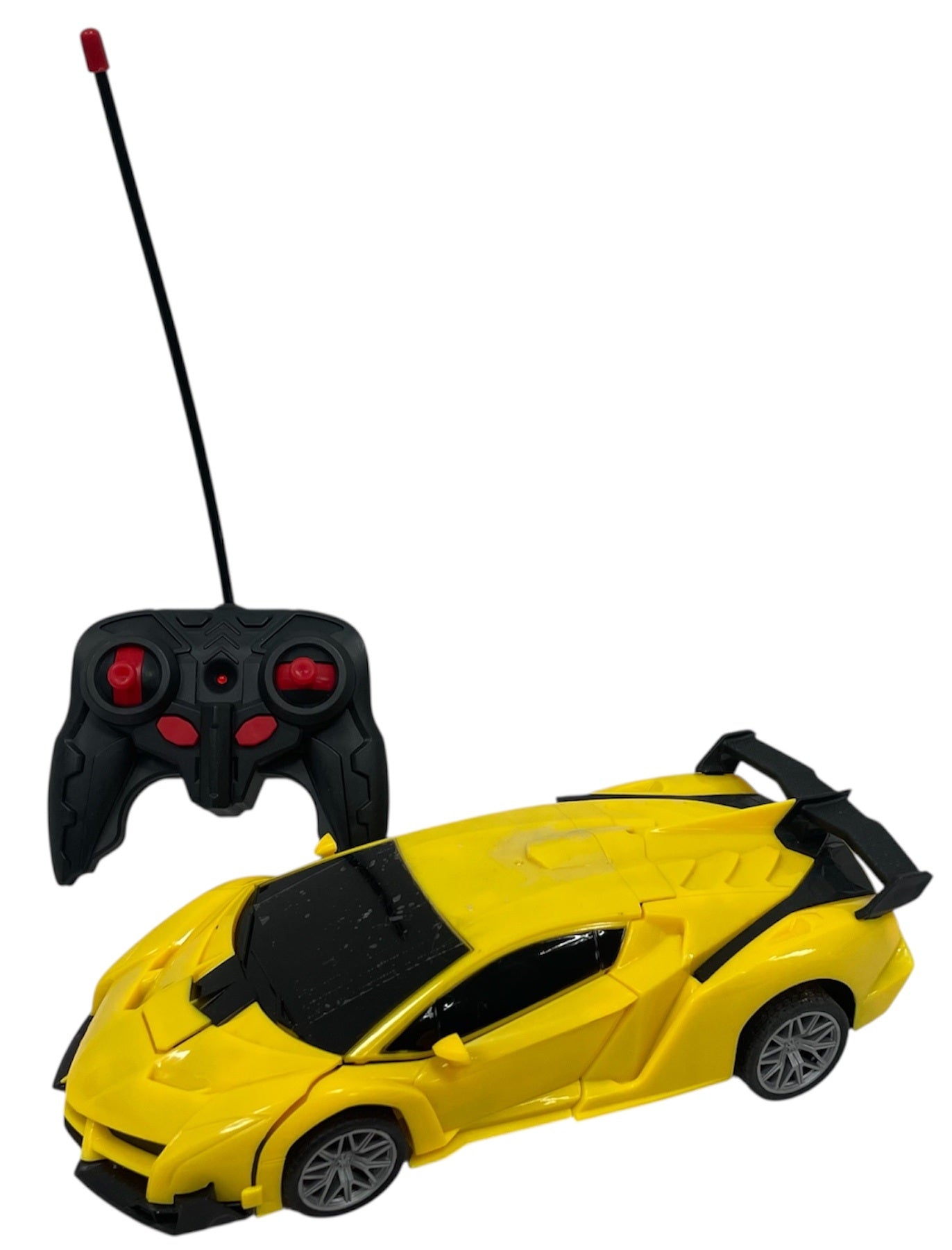 Deform Robot - Transforming Remote Control Car To Robot - Biomorphic Change - Yellow Bumblebee Style Transformer - Brand New Factory Sealed
