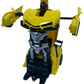 Deform Robot - Transforming Remote Control Car To Robot - Biomorphic Change - Yellow Bumblebee Style Transformer - Brand New Factory Sealed