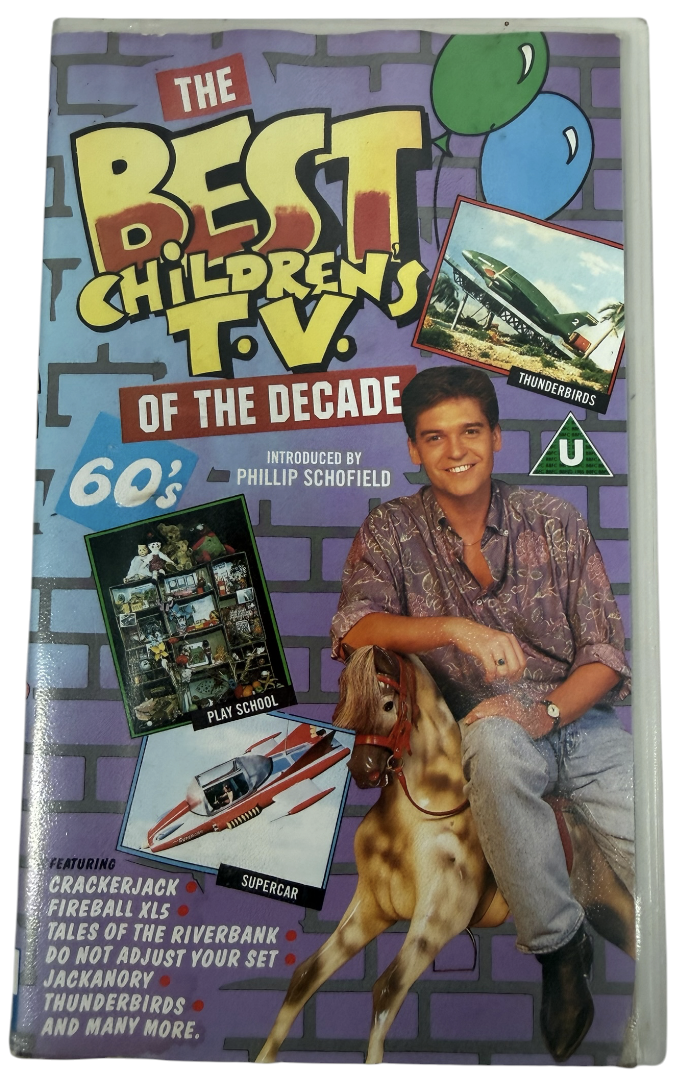 Vintage 1990 - The Best Children's TV Of The Decade 60's VHS Video Cassette UK PAL Format - Ex Shop Stock