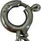 Vintage 925 Sterling Silver Paperclip Chain Bracelet 8” Elongated Links Vintage Patina
