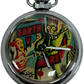 Vintage Smiths Earth V Mars Novelty Pocket Watch - In Working Condition - Ultra Rare.