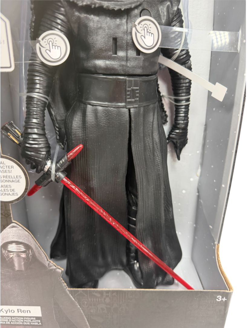 2015 Disney Star Wars Electronic Talking Kylo Ren 15 Inch Action Figure With lights And Sounds - Brand New Factory Sealed Ex Shop Stock