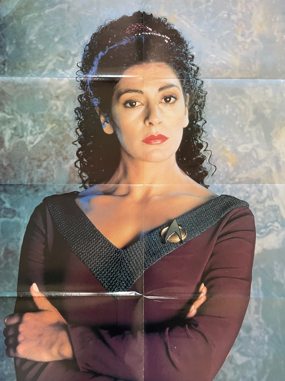 Vintage 1992 Star Trek The Next Generation The Official Poster Magazine Issue No. 23 - June 1992 - Ex Shop Stock