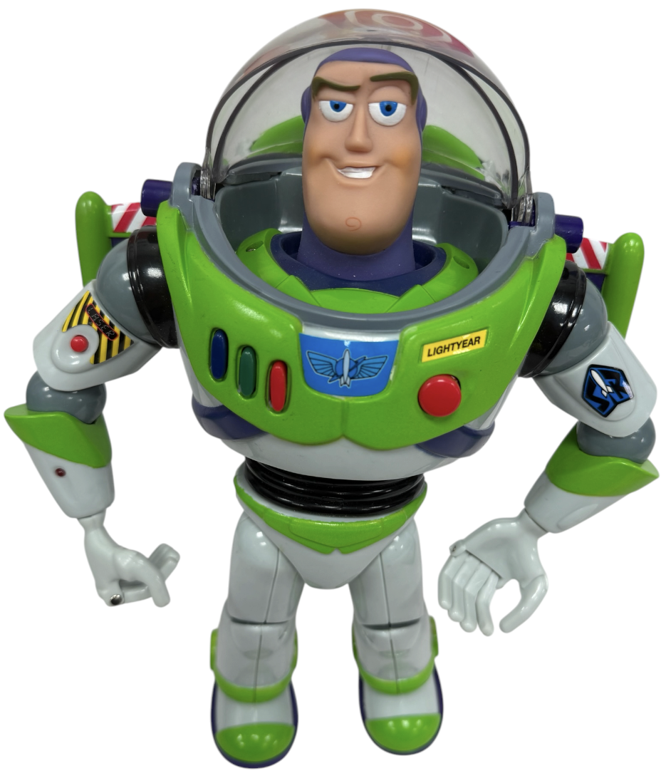 Vintage 1999 Disney's Toy Story 2 Electronic Original&nbsp; Buzz Lightyear 12" Ultimate Talking Action Figure - Ex Shop Stock