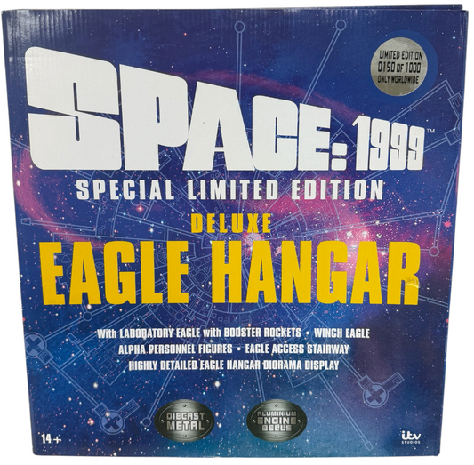 2019 Sixteen 12 Gerry Andersons Space 1999 - Special Limited Edition Deluxe Eagle Transporter Hanger Set - Brand New Factory Sealed