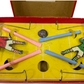 Vintage 1950's Kim Toys Blow Football Game - Made In England - 100% Complete & Boxed Rare Collectible