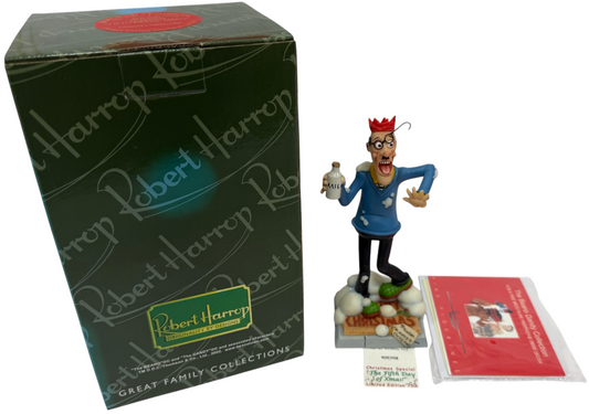 Vintage 2005 Robert Harrop - The Beano & Dandy Collection - Teacher Fifth Day Of Xmas 7 Inch Limited Edition Collectable Figure - Ex Shop Stock