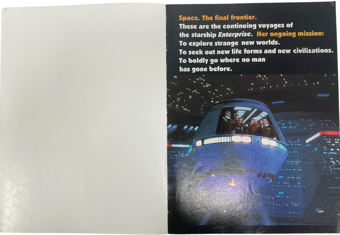Vintage 1986 Starlogs Star Trek IV The Voyage Home Official Movie Special Deluxe Edition - Magazine