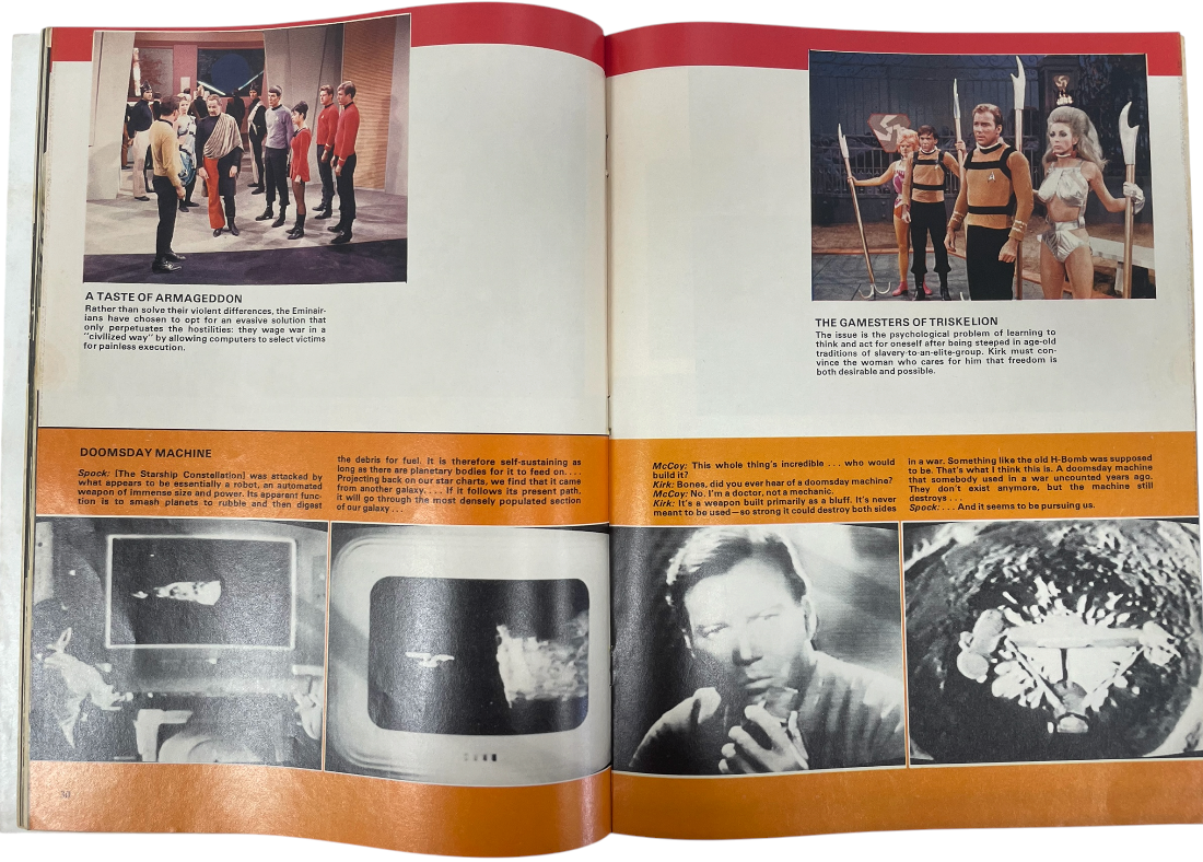 Vintage August 1976 Premiere Issue Starlog Magazine Number 1 - Star Trek Collectors Section + Bionic Women, Space 1999 And More - Ex Shop Stock