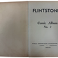 Vintage 1963 The Flintstones Comic Album No.2 Softback Book - Very Good Condition (3.5 Grade) - Rare Item