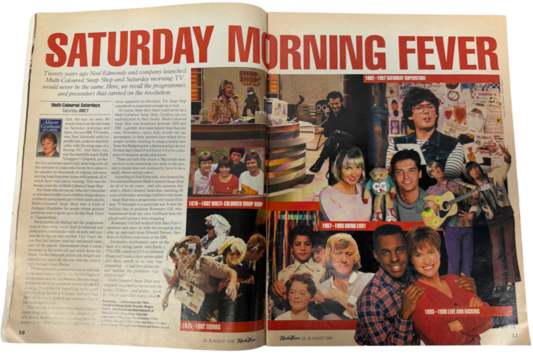 Vintage 1996 Radio Times Star Trek 30 Years Special Anniversary Issue.