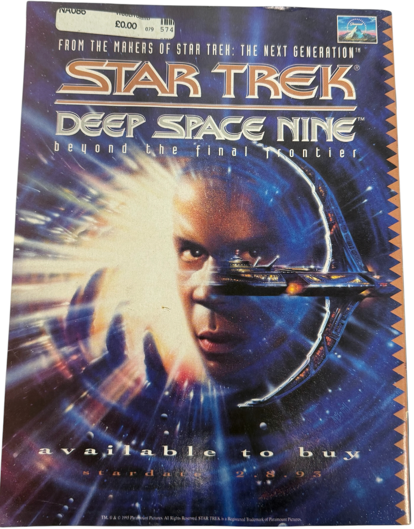 Vintage Summer 1993 - The Official Star Trek Fan Club Of The UK Magazine - Volume 1, Number 1 DS9 - Ex Shop Stock