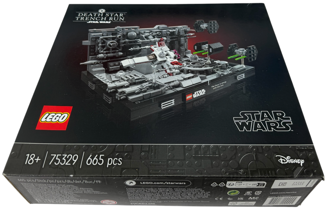 Disney / Lego 202 Star Wars A New Hope - Death Star Trench Run - Building Blocks Retired Construction Set Number 75329 - Brand New Factory Sealed Ex Shop Stock