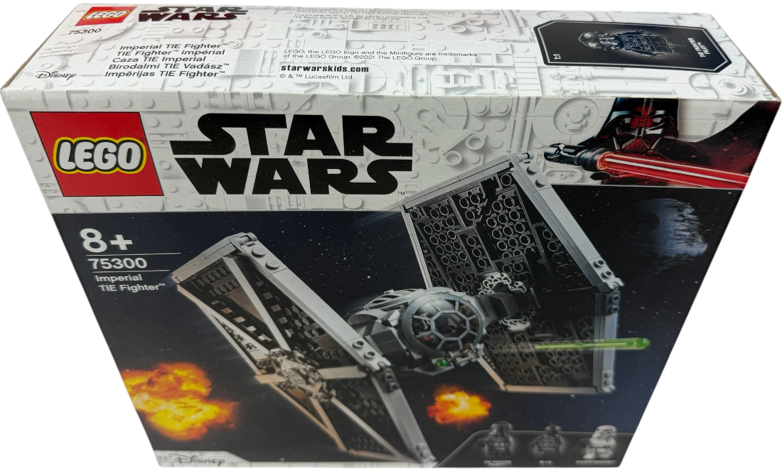 Disney / Lego 2021 Star Wars A New Hope - Imperial Tie Fighter - Building Blocks Retired Construction Set Number 75300 - Brand New Factory Sealed Ex Shop Stock