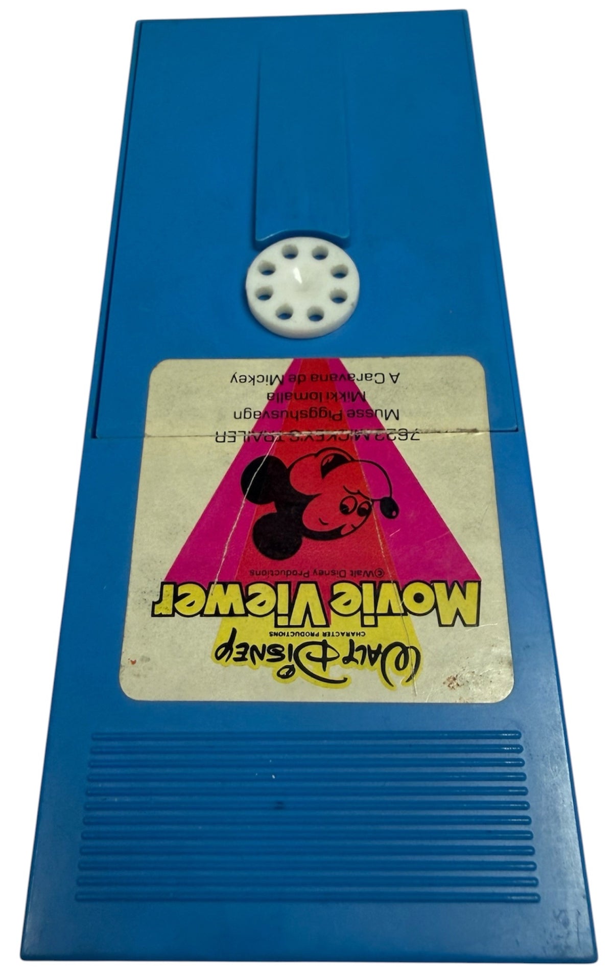 Vintage 1976 Mettoy Walt Disney Movie Viewer Cassette No. 7623 Mickey’s Trailer Super 8 - Very Good Condition
