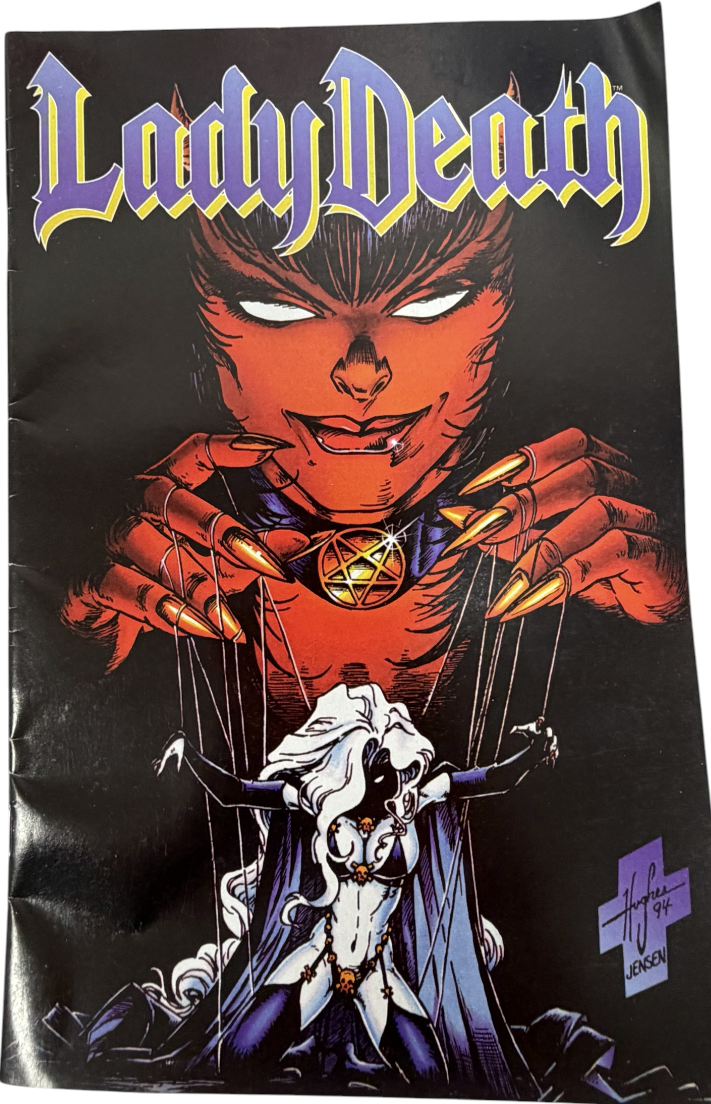 Vintage 1995 Chaosl Comics - Lady Death II Part III Between Heaven And Hell - May 1995 - Ex Shop Stock (Grade 6.5).