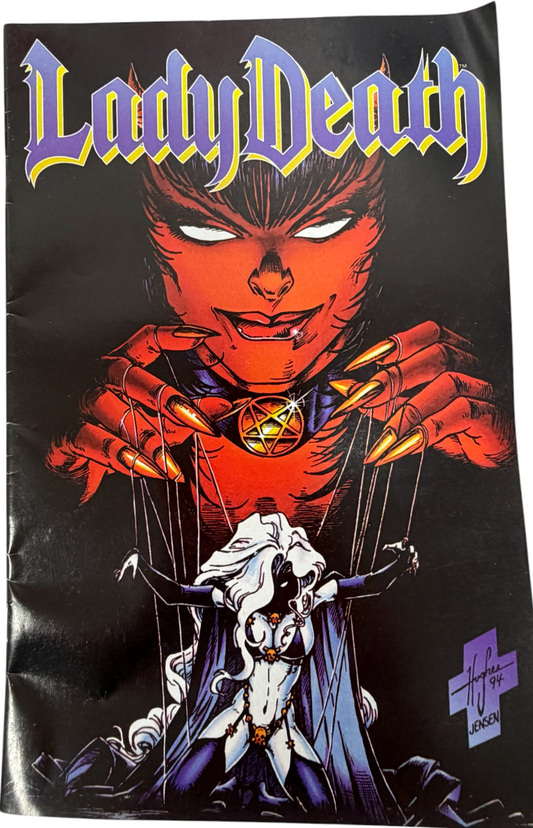 Vintage 1995 Chaosl Comics - Lady Death II Part III Between Heaven And Hell - May 1995 - Ex Shop Stock (Grade 6.5).
