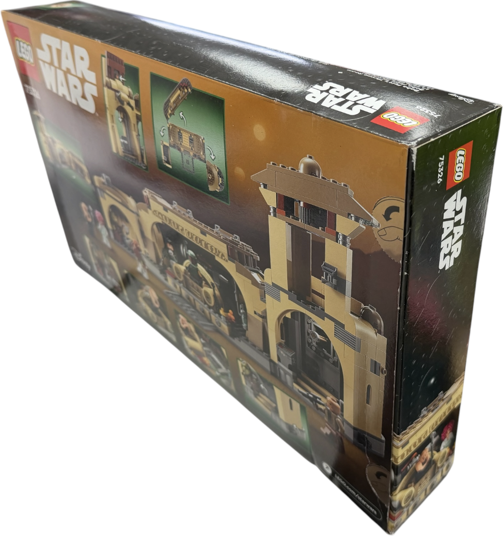 Disney / Lego 2022 Star Wars Boba Fett's Throne Room - Building Blocks Retired Construction Set Number 75326 - Brand New Factory Sealed