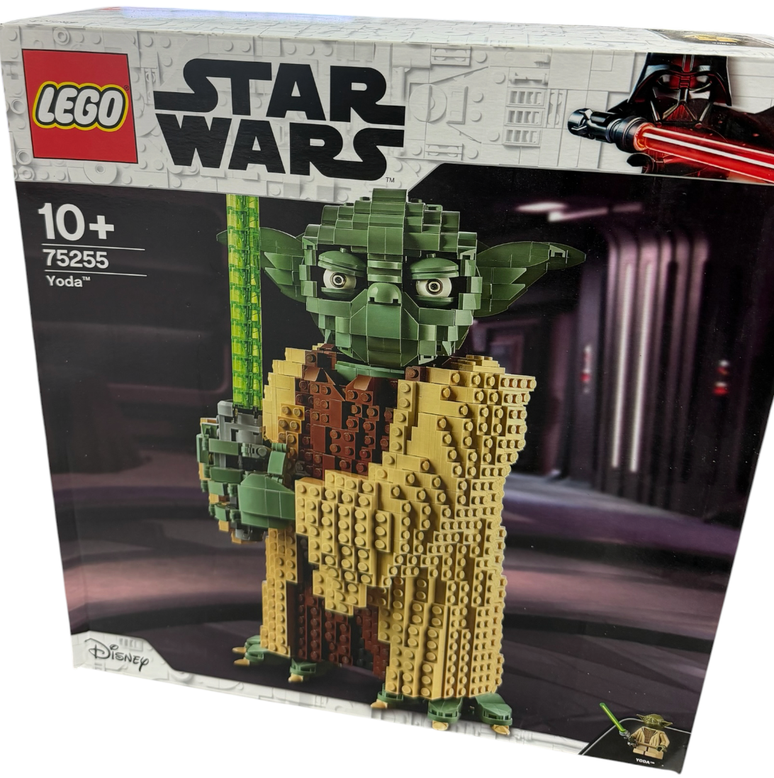 Disney / Lego 2019 Star Wars Yoda - Building Blocks Retired Construction Set Number 75255 - Brand New Factory Sealed