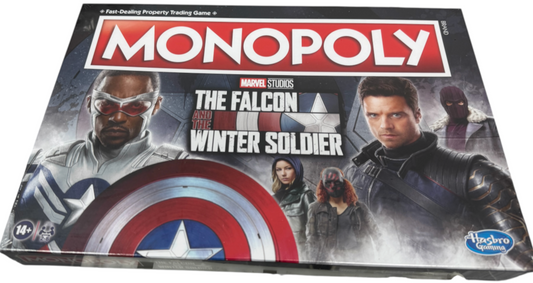 2021 Marvels The Falcon & The Winter Soldier Monopoly Limited Edition Board Game - Brand New Factory Sealed Ex Shop Stock