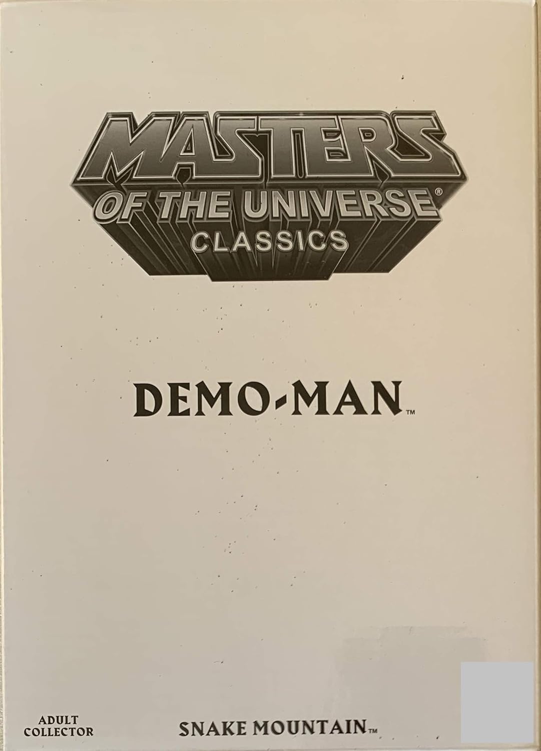 Vintage 2011 Mattel Masters Of The Universe Classics - Demo-Man The Evil Spirit Of Desponds Action Figure - Brand New Factory Sealed Shop Stock Room Find