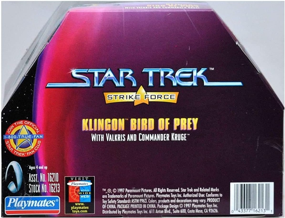 Star Trek Klingon Bird of Prey Strike Force 1997 Limited Edition