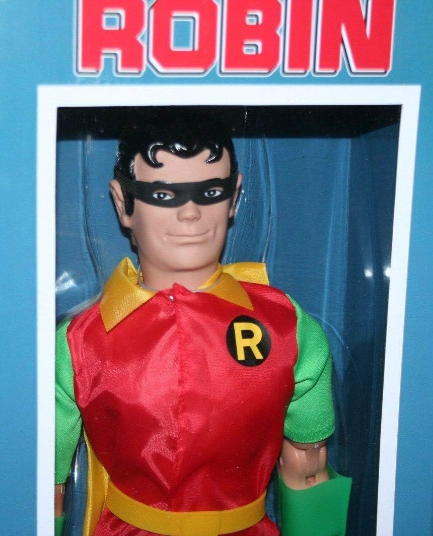 DC Batman Classic 1966 TV Series Robin With Removable Mask 18-Inch Action Figure Brand New Ex Shop Stock